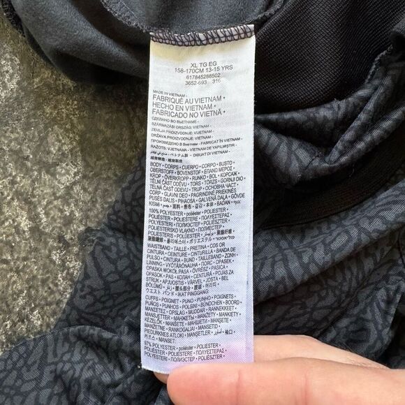 Jordan Kids Elephant Print 100% Polyester Pants Size XL Activewear Basketball - Picture 7 of 14